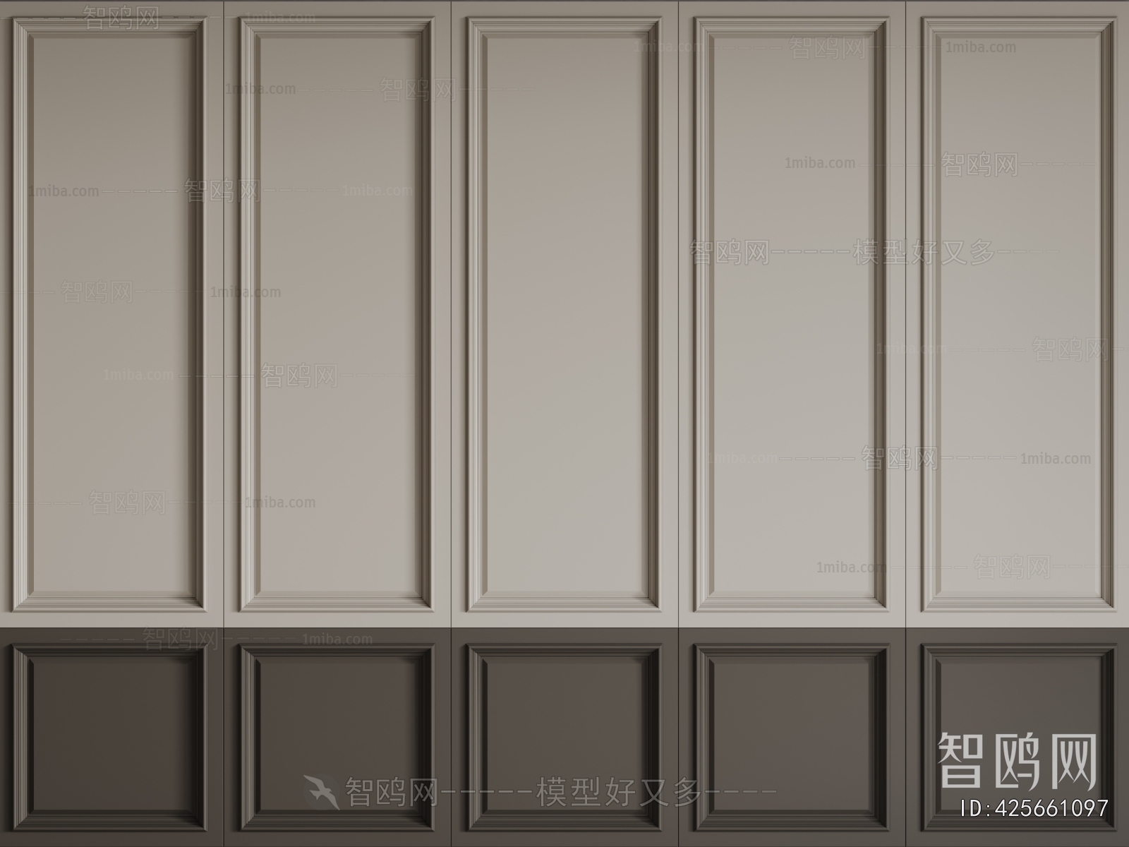 French Style TV Wall