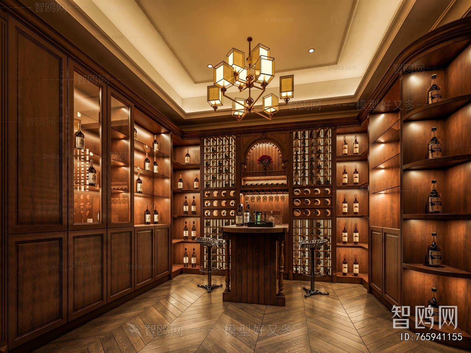 Modern Wine Cellar/Wine Tasting Room