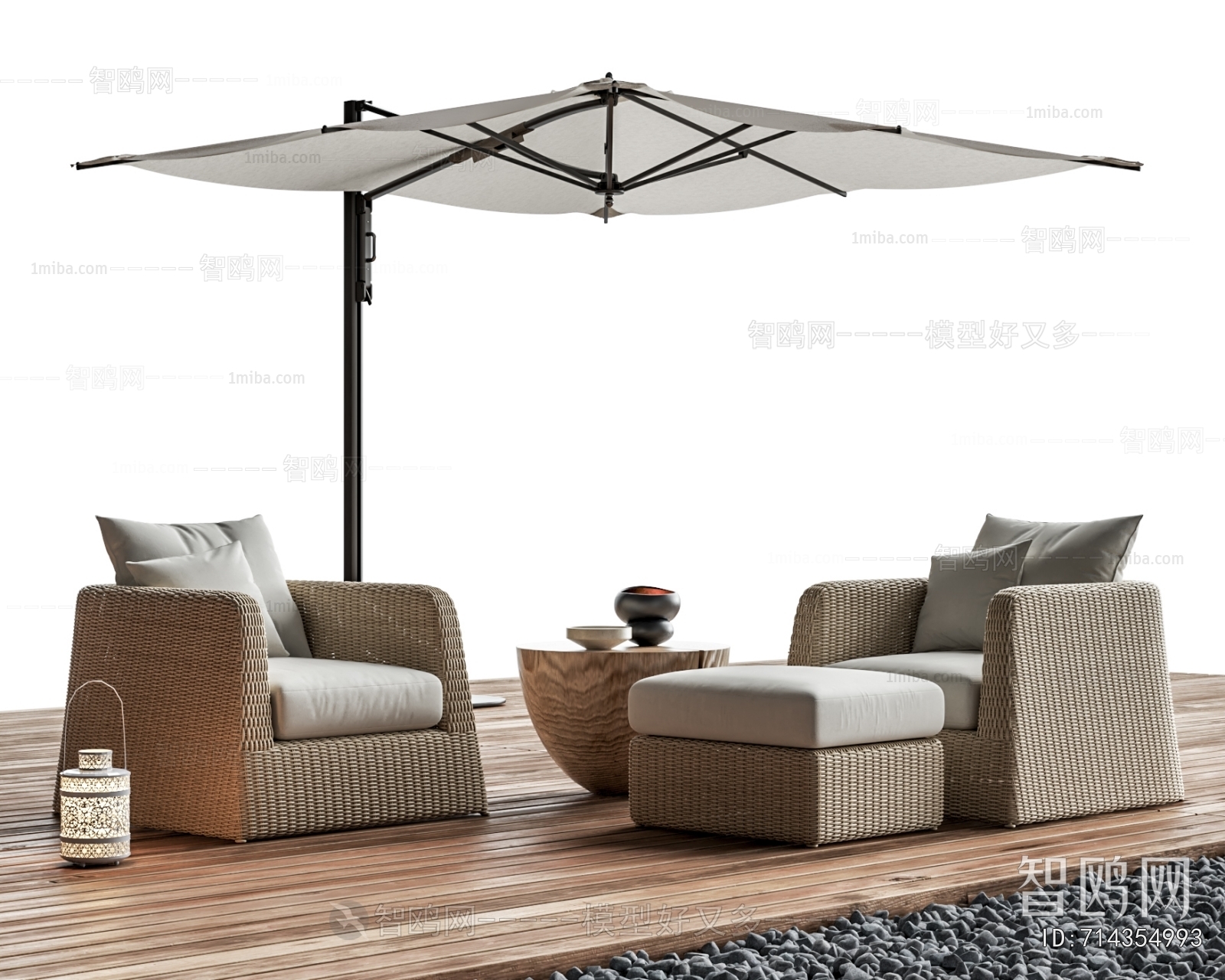 New Chinese Style Outdoor Sofa