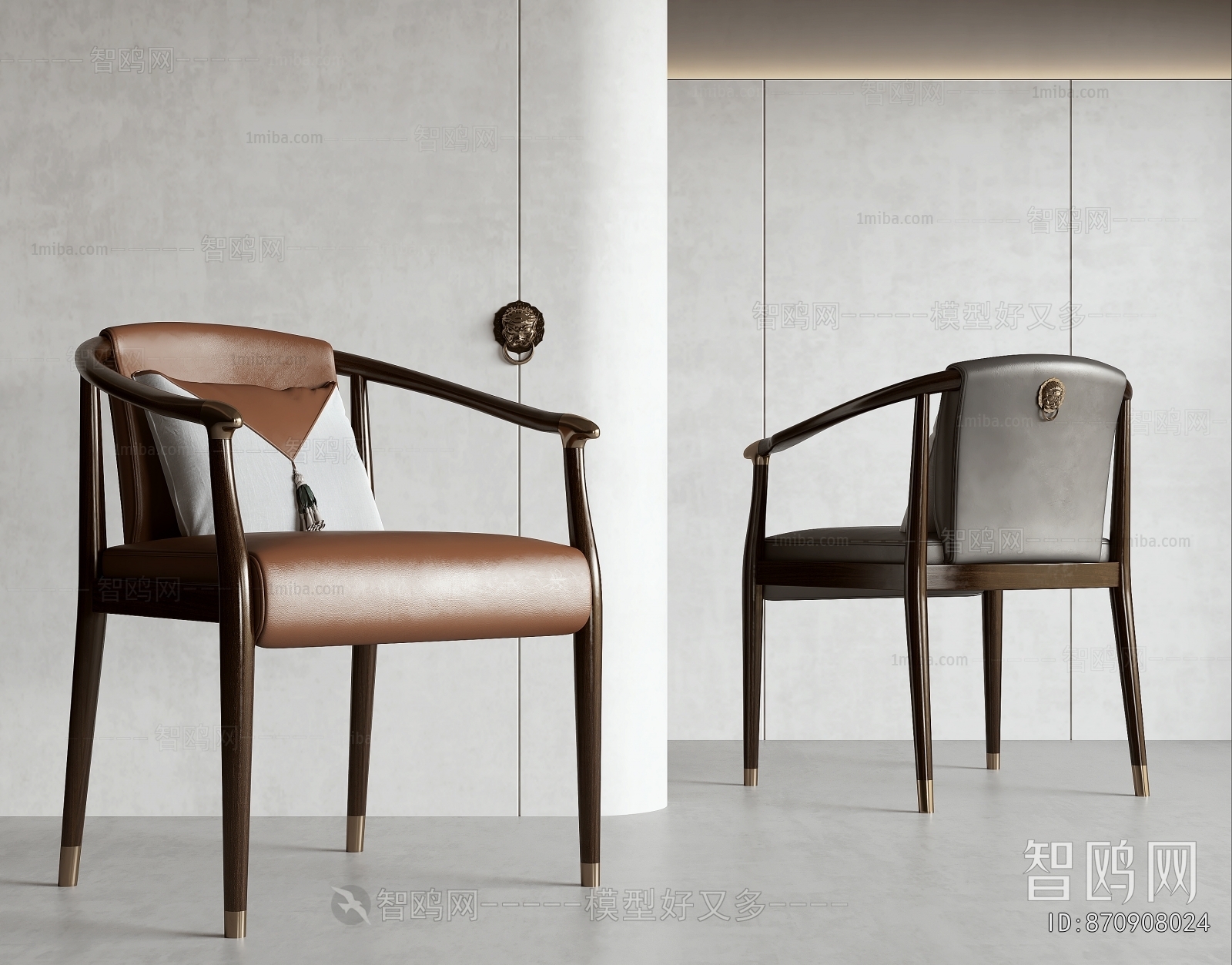 New Chinese Style Lounge Chair