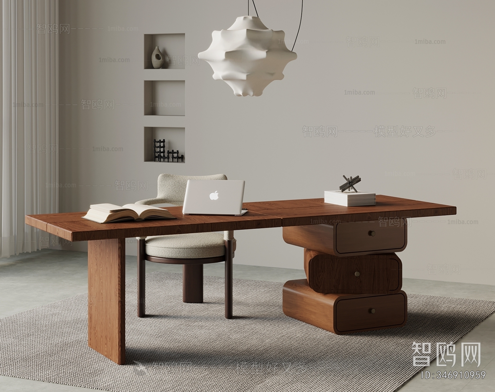 Modern Computer Desk And Chair