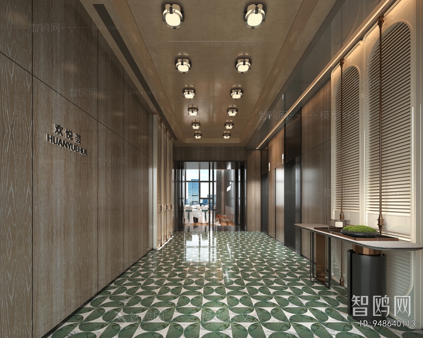 Modern Elevator Hall