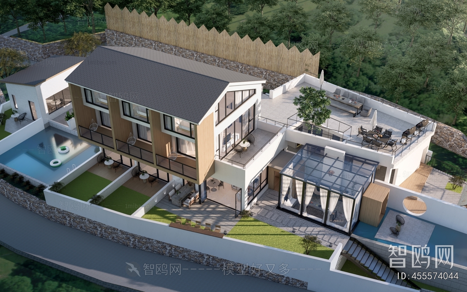 Modern Appearance Of Commercial Building