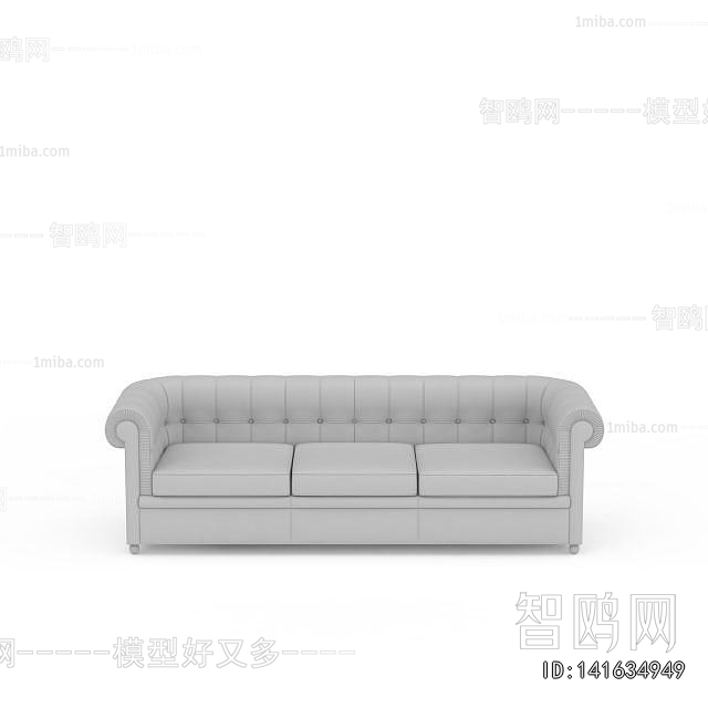 Modern Three-seat Sofa
