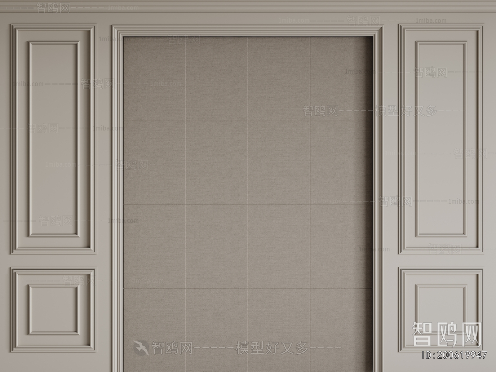 French Style TV Wall