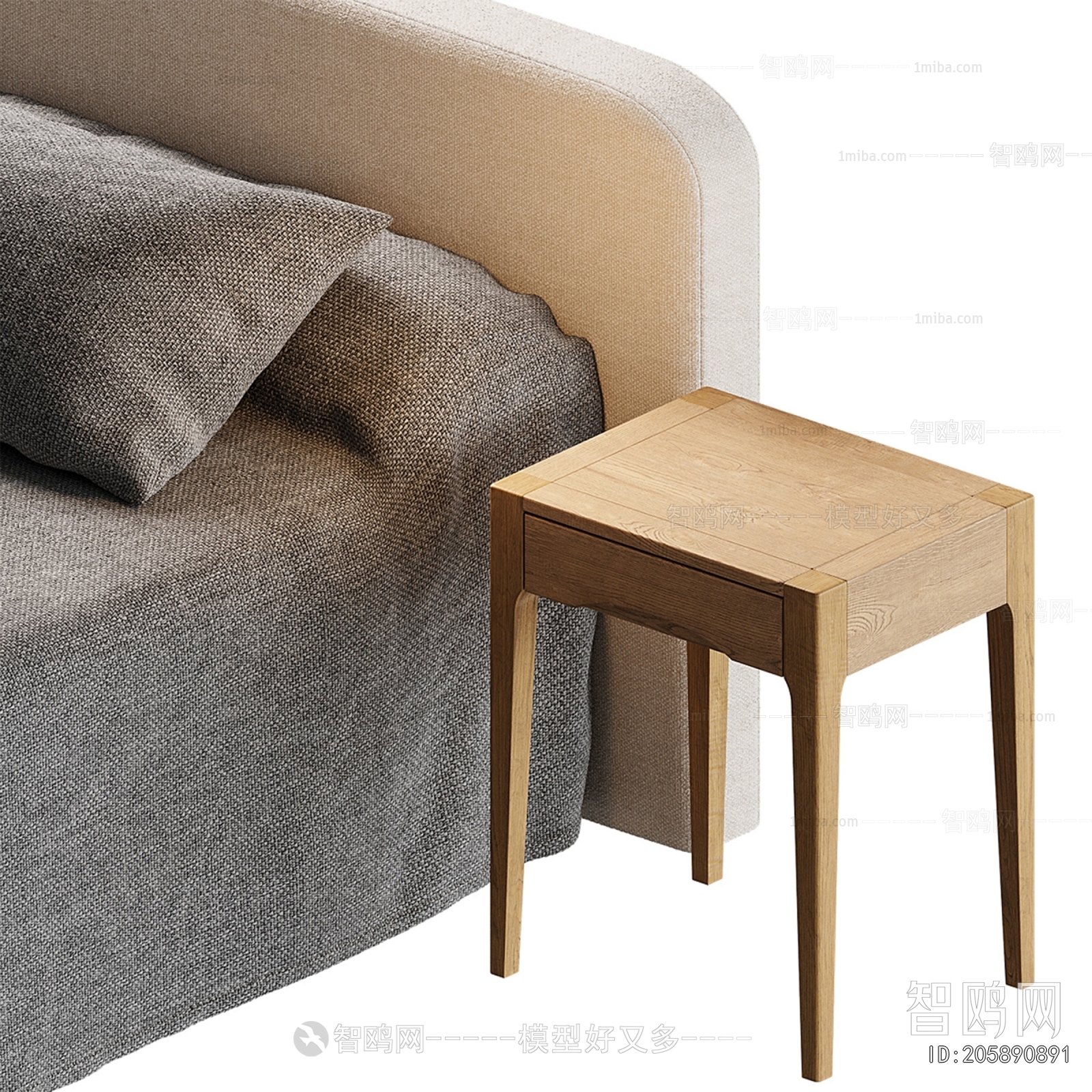 Modern Bedside Cupboard