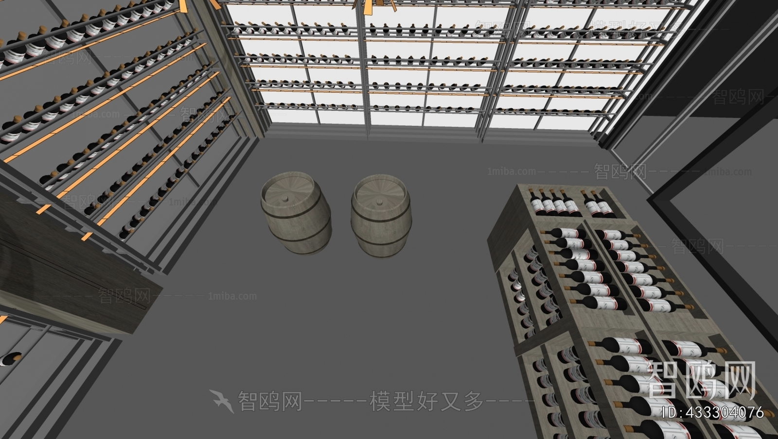 Modern Wine Cellar/Wine Tasting Room