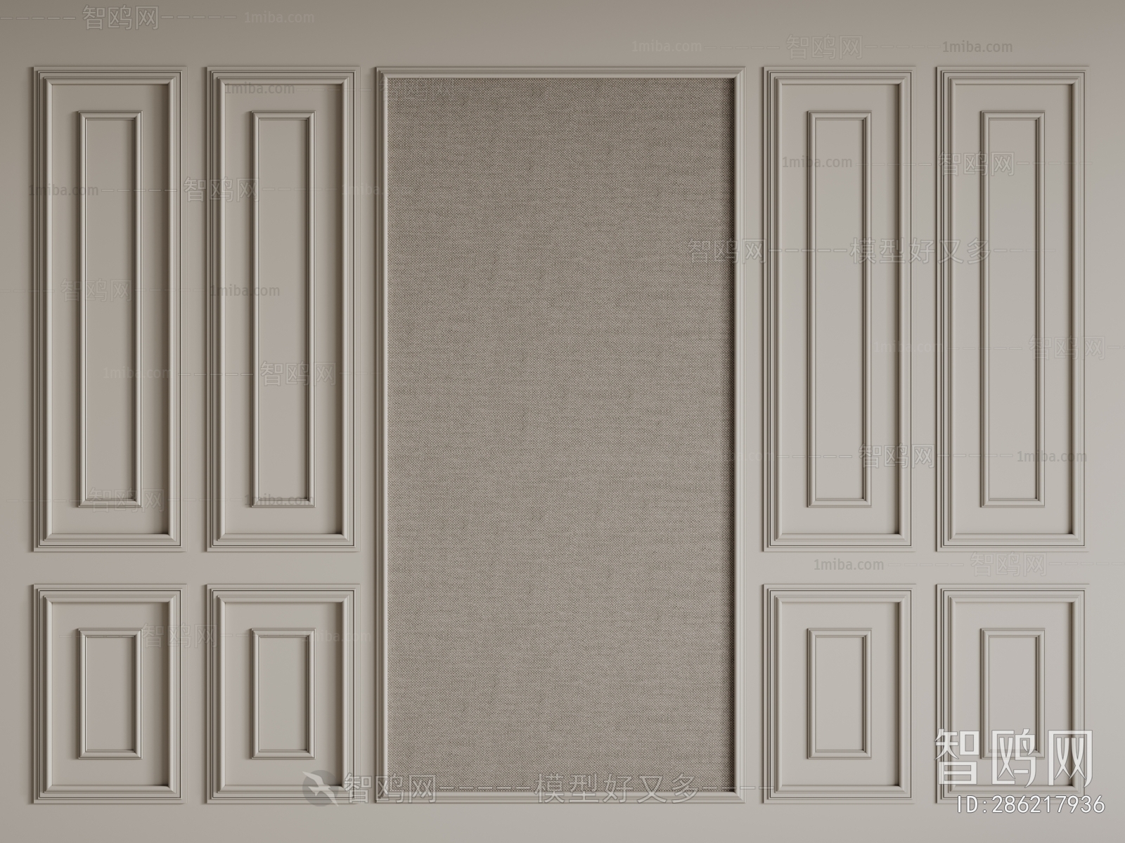 French Style TV Wall