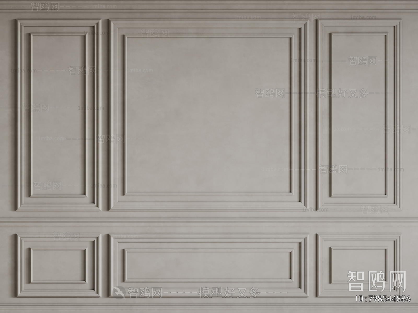 French Style TV Wall