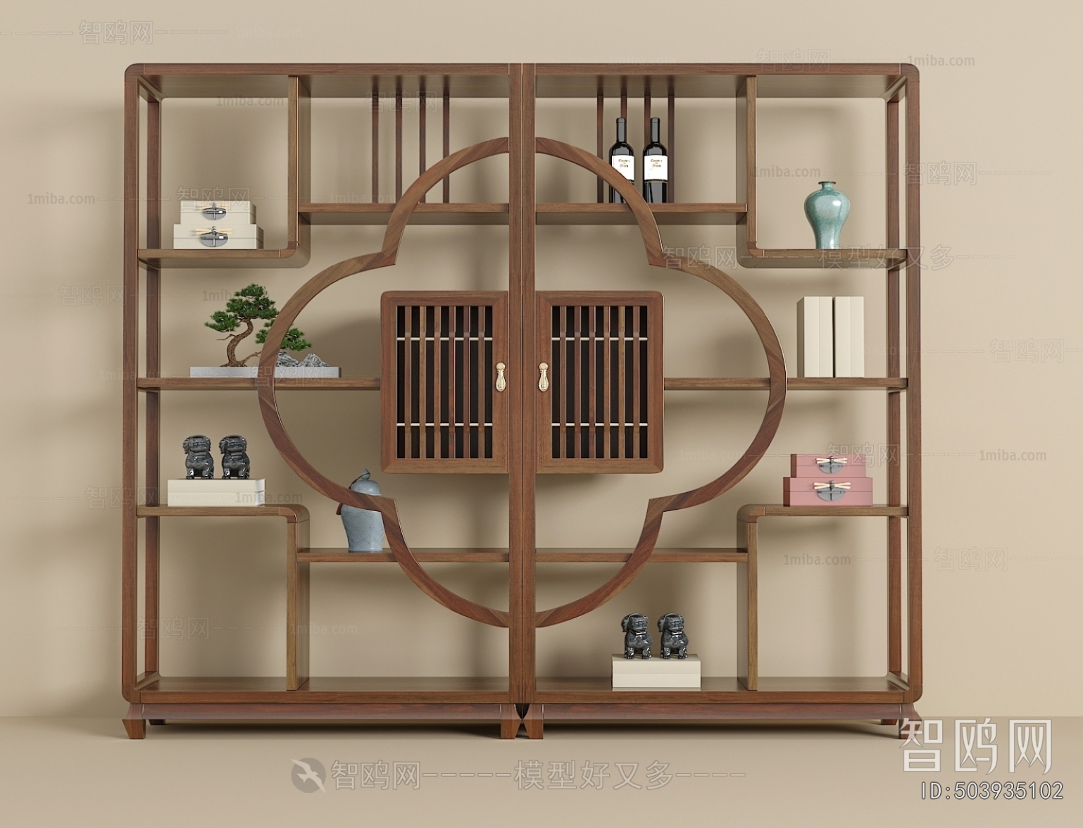 New Chinese Style Antique Rack