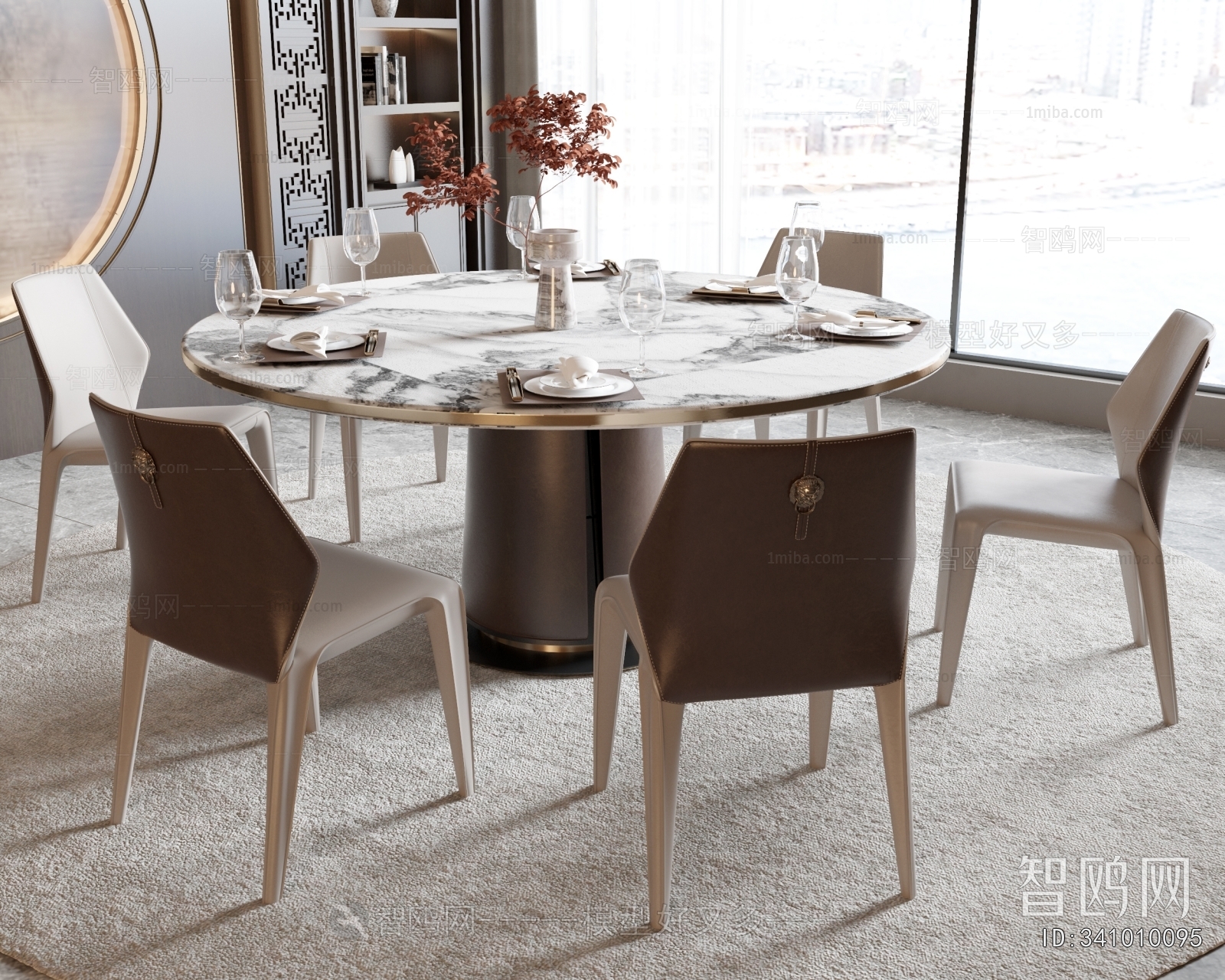 New Chinese Style Dining Table And Chairs