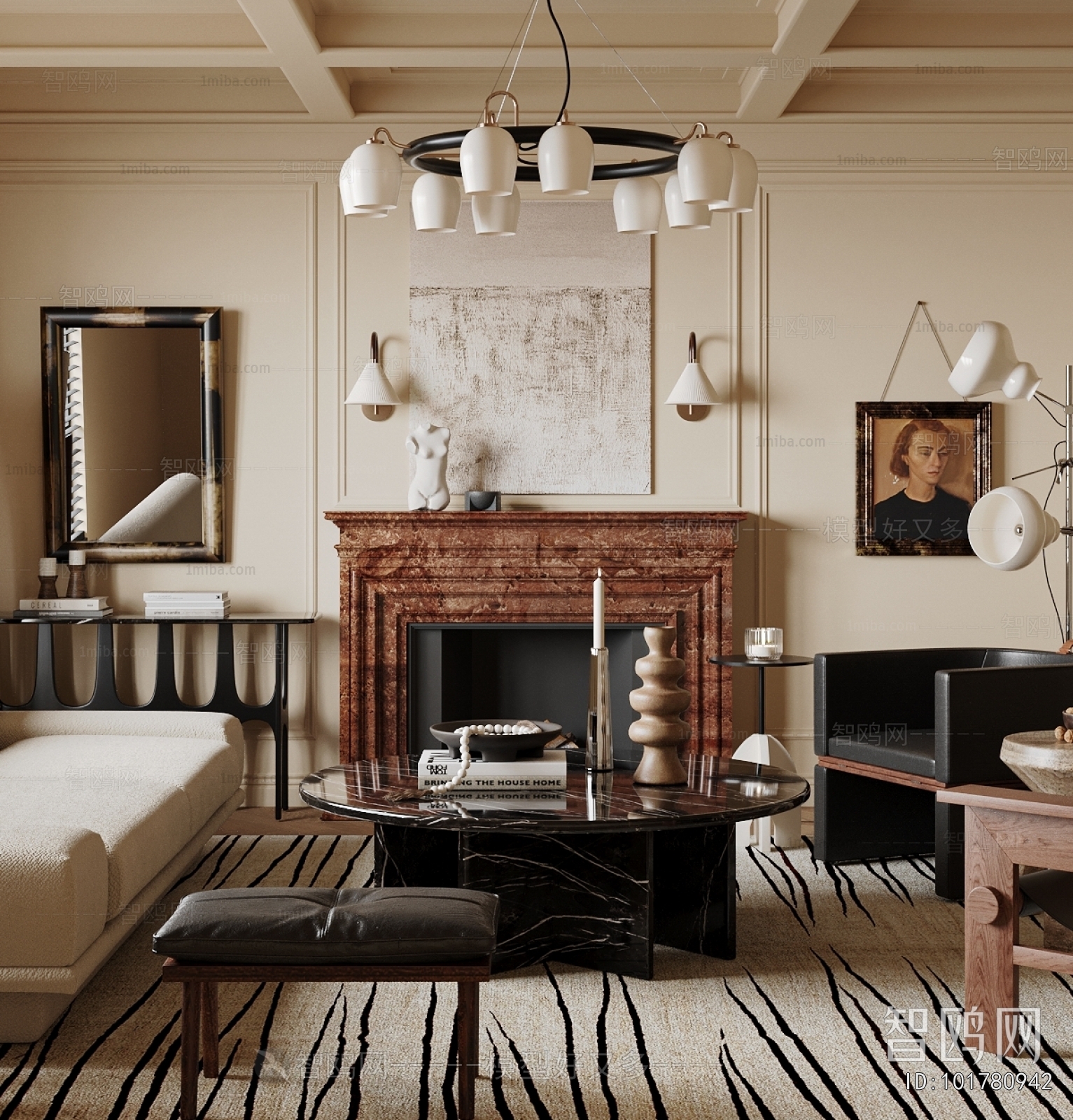 French Style A Living Room