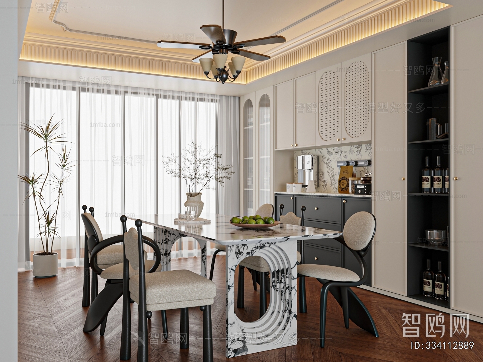 French Style Dining Room