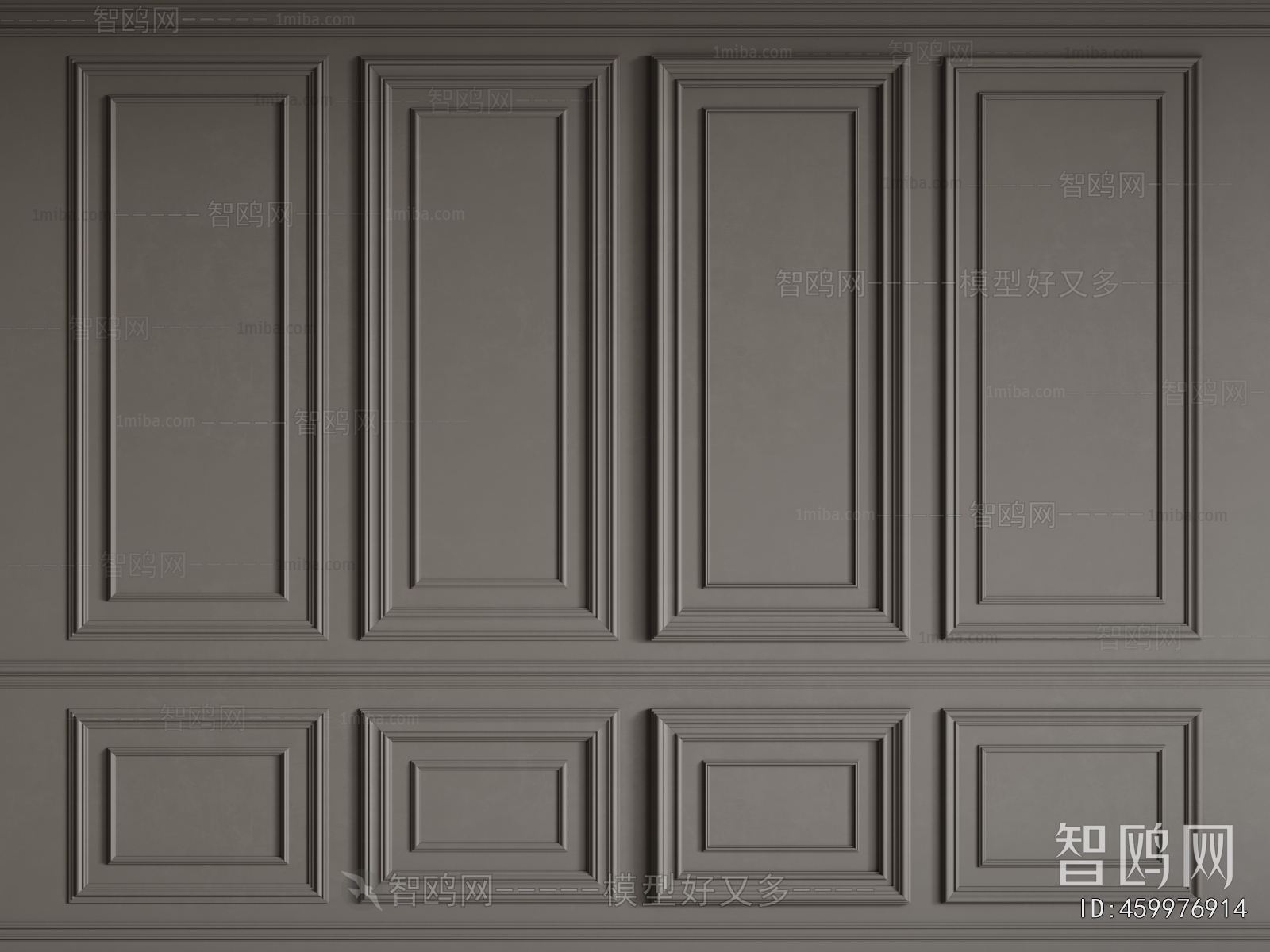 French Style TV Wall