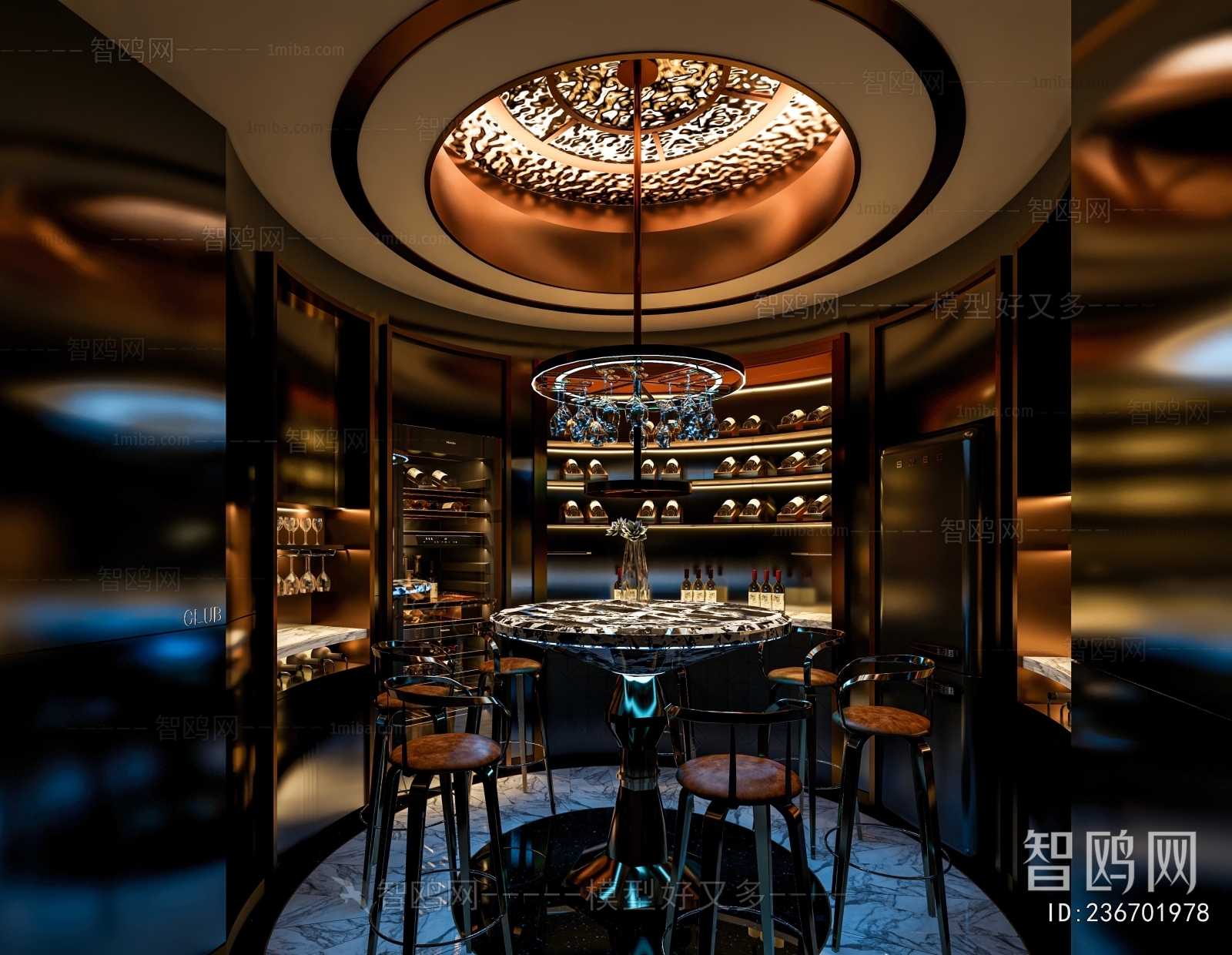 Modern Wine Cellar/Wine Tasting Room