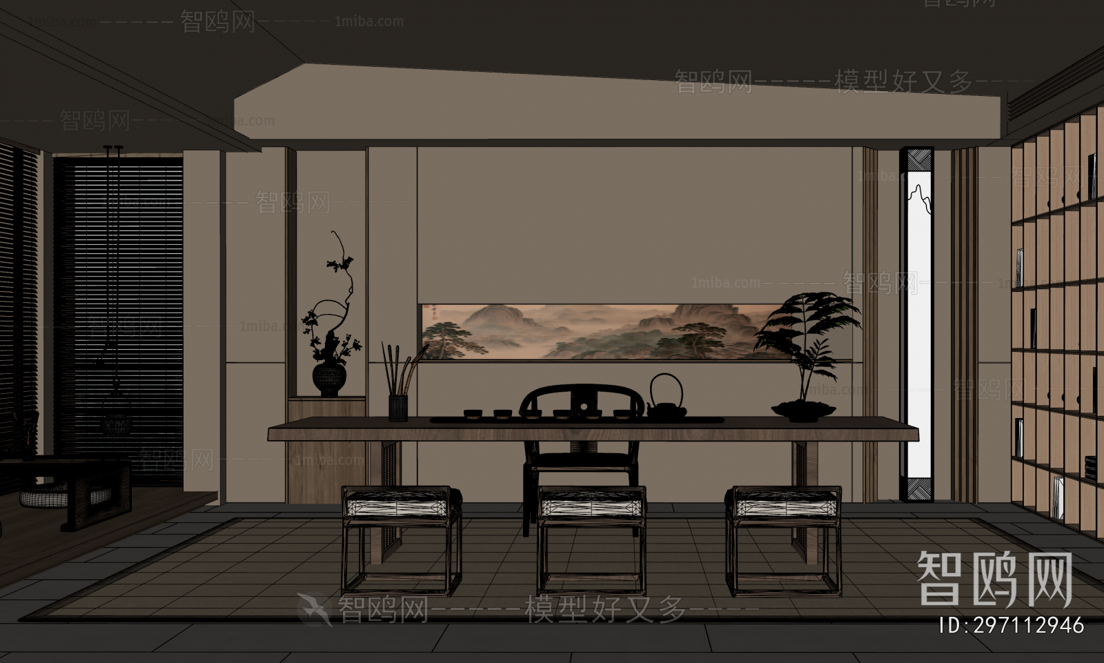 New Chinese Style Tea House