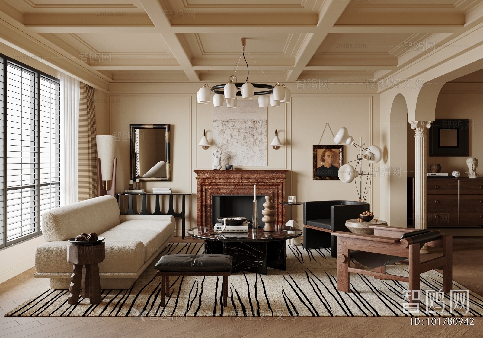 French Style A Living Room