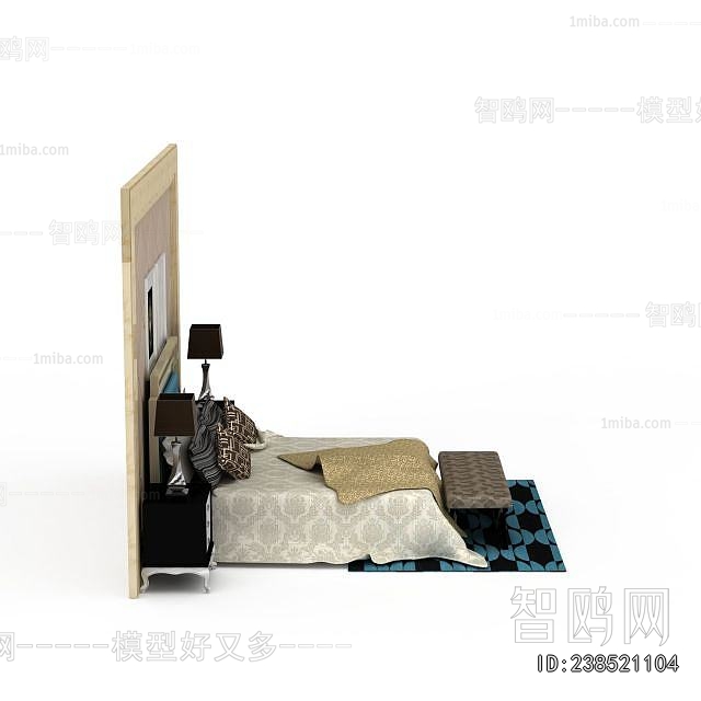 European Style Double Bed
