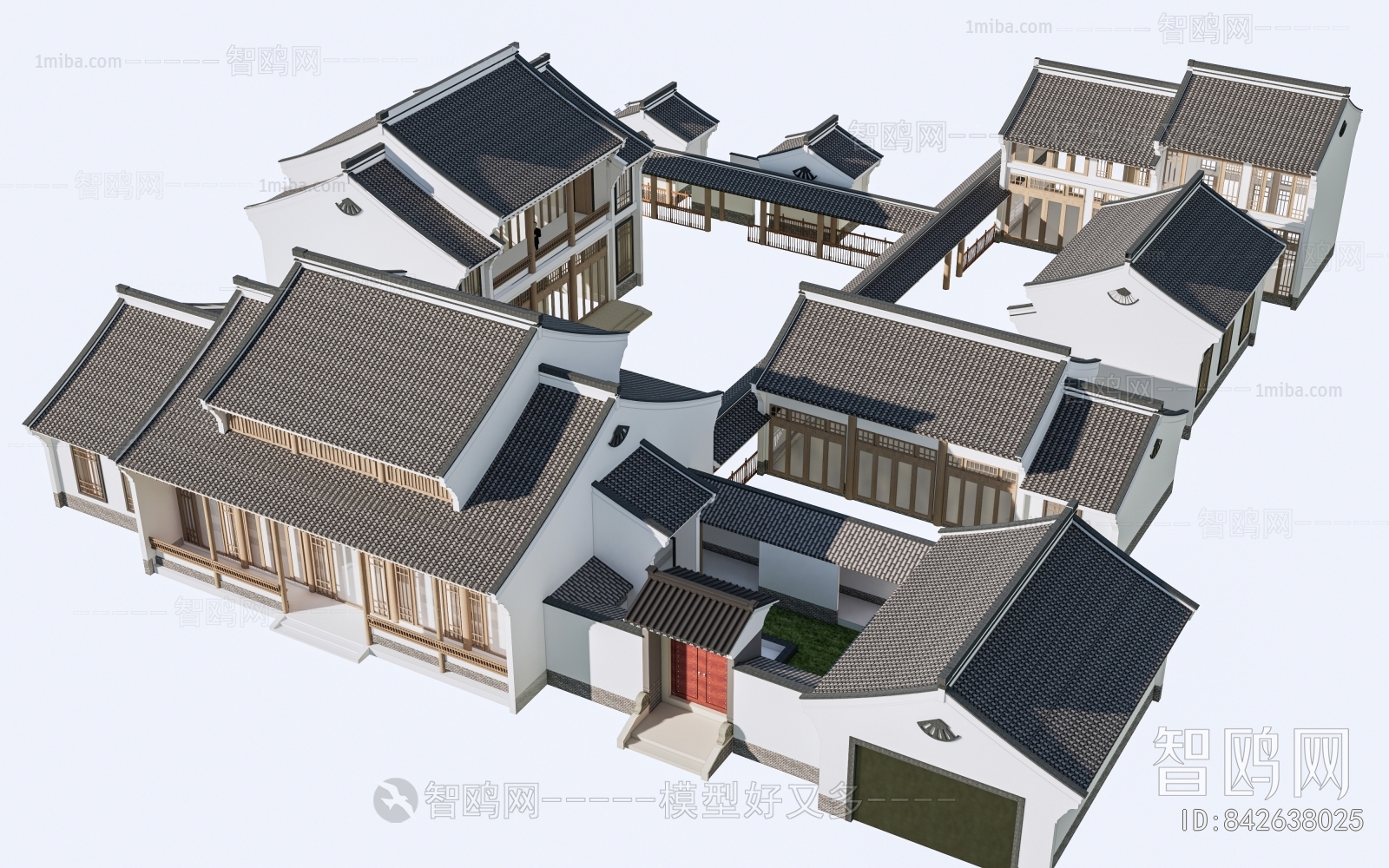 Chinese Style Residential Building