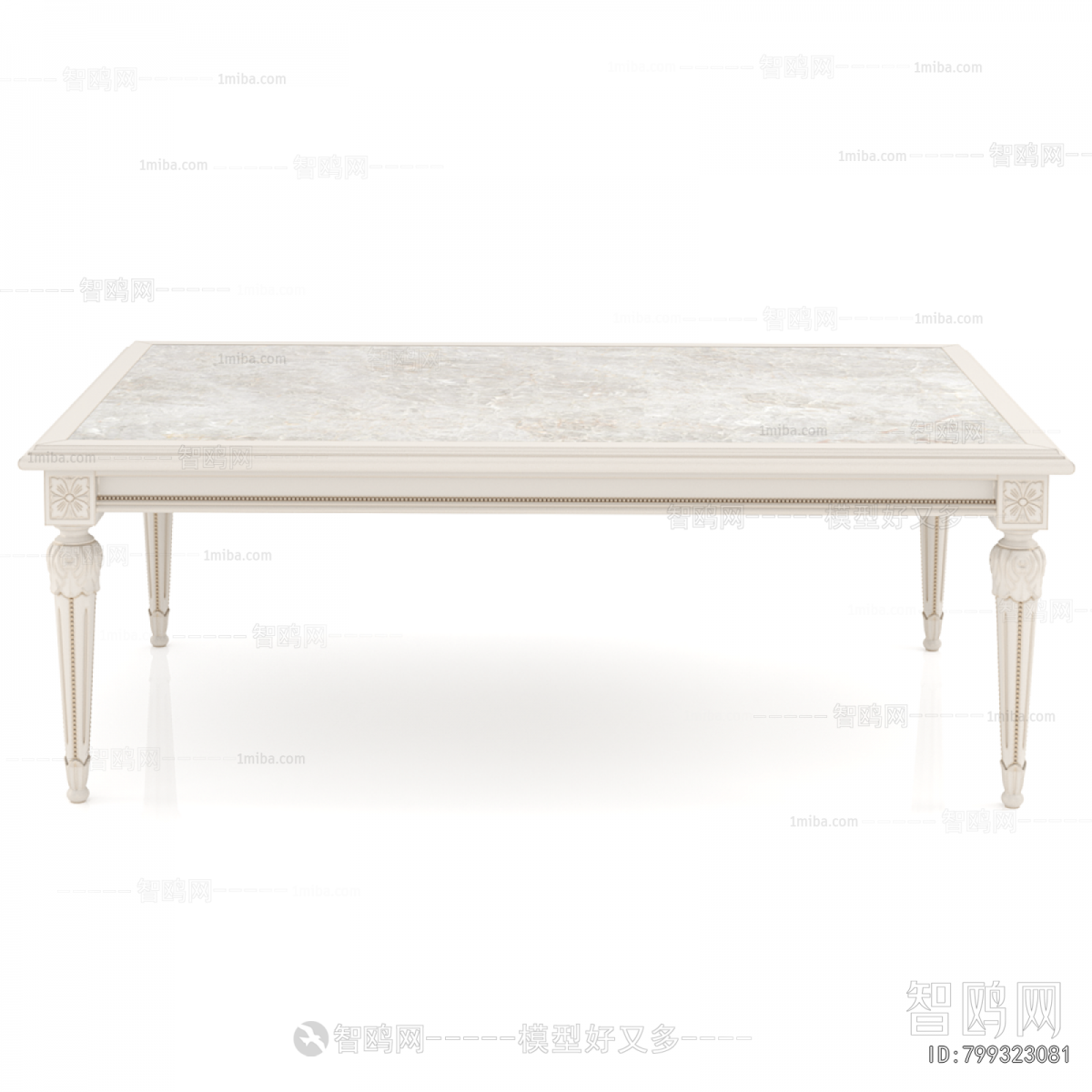 Simple European Style Dining Table