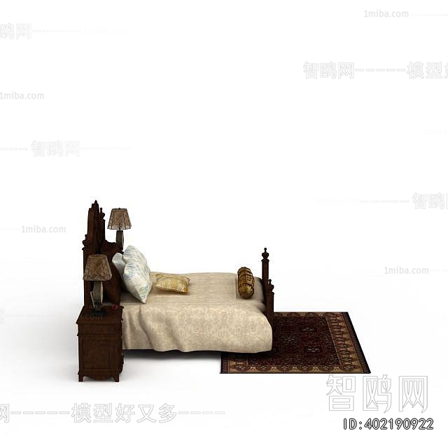 American Style Double Bed