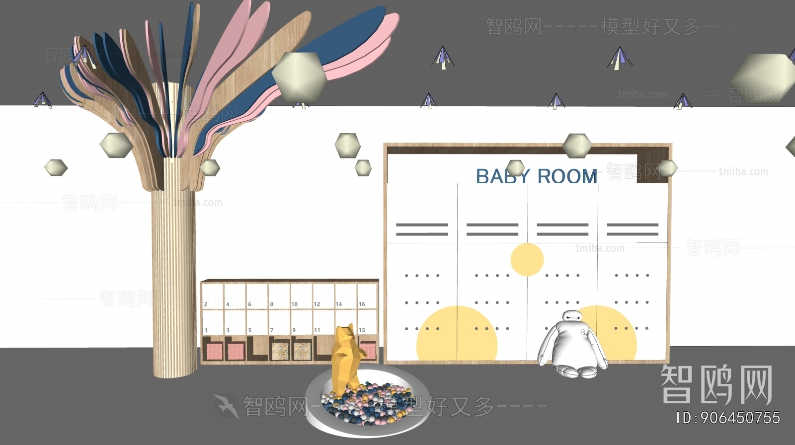 Modern Public Cabinet/lock Cabinet