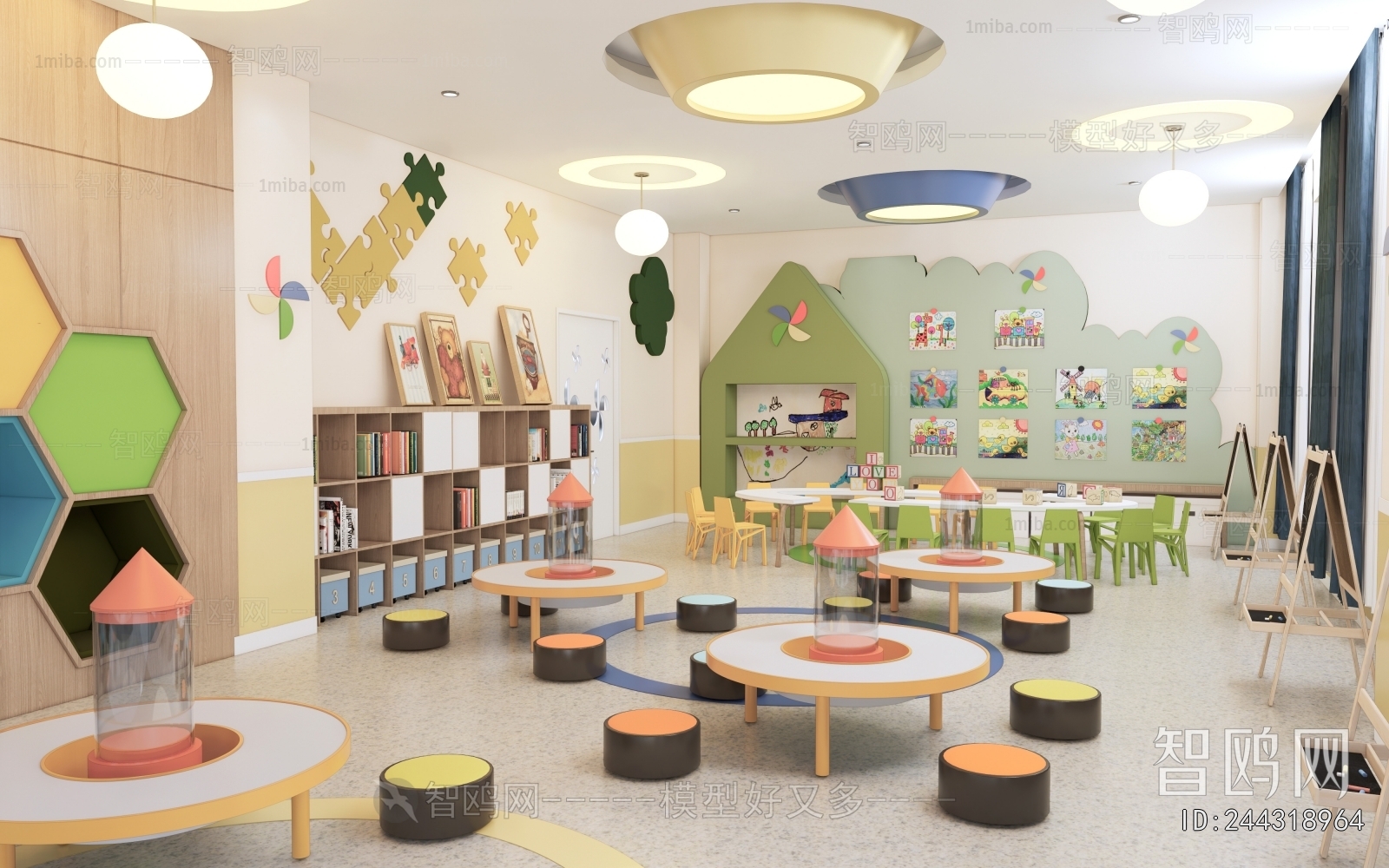 Modern Kindergarten Classrooms