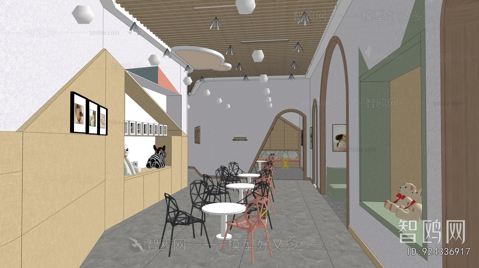 Modern Kindergarten Hall