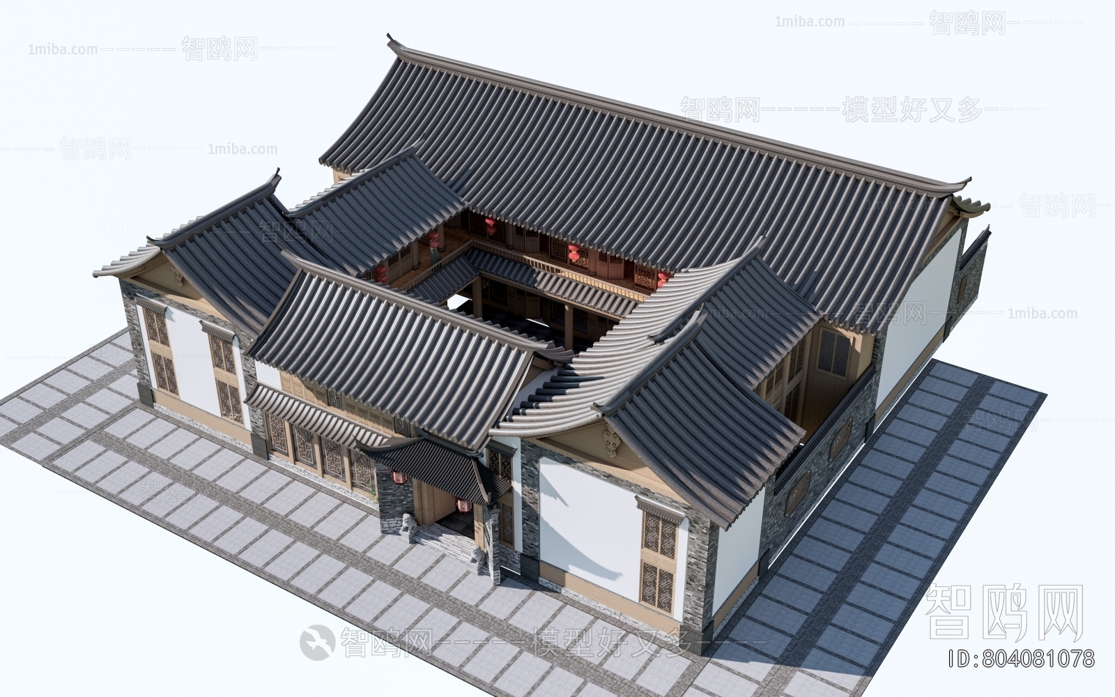 Chinese Style Residential Building