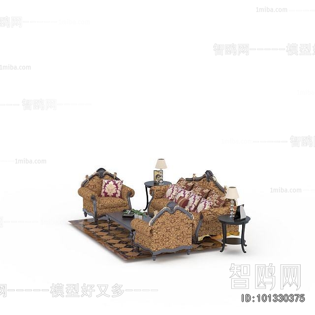 European Style Sofa Combination