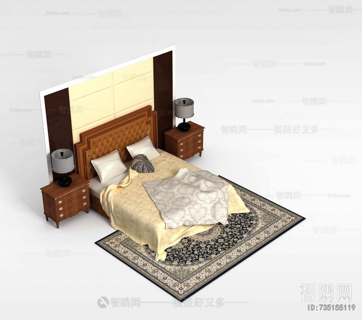 European Style Double Bed