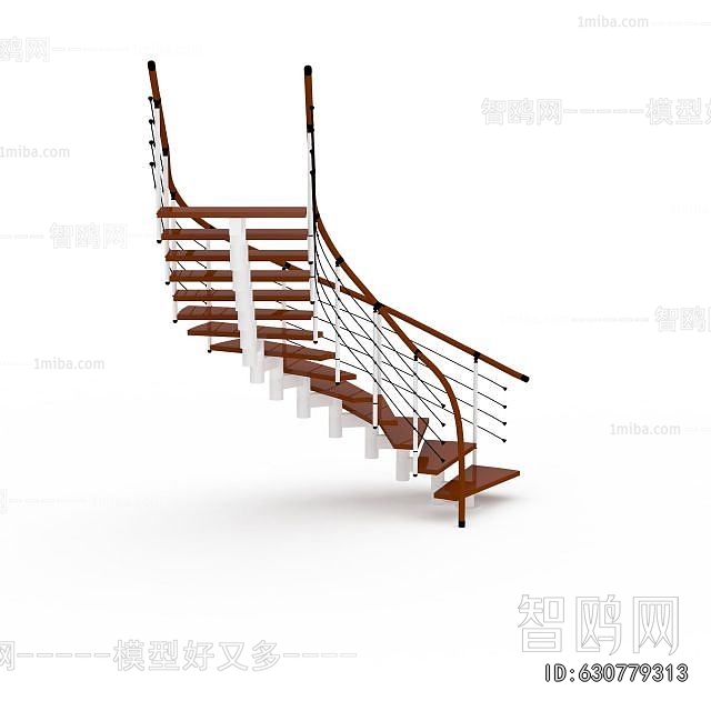 Modern Rotating Staircase