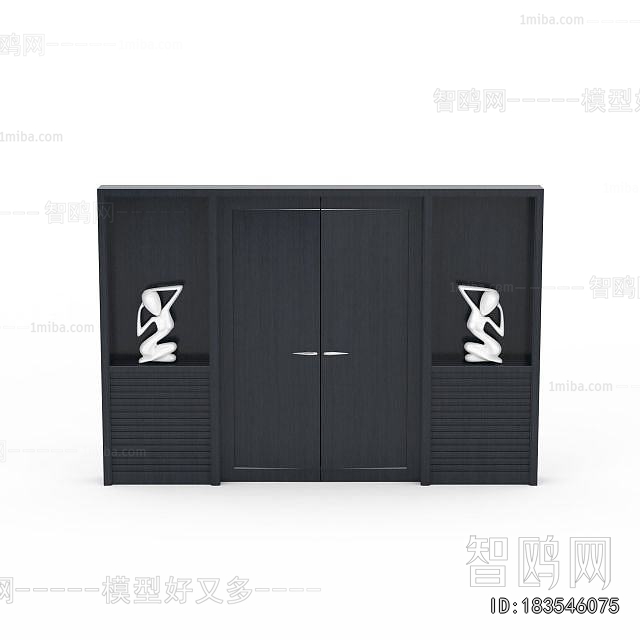 Modern Double Door
