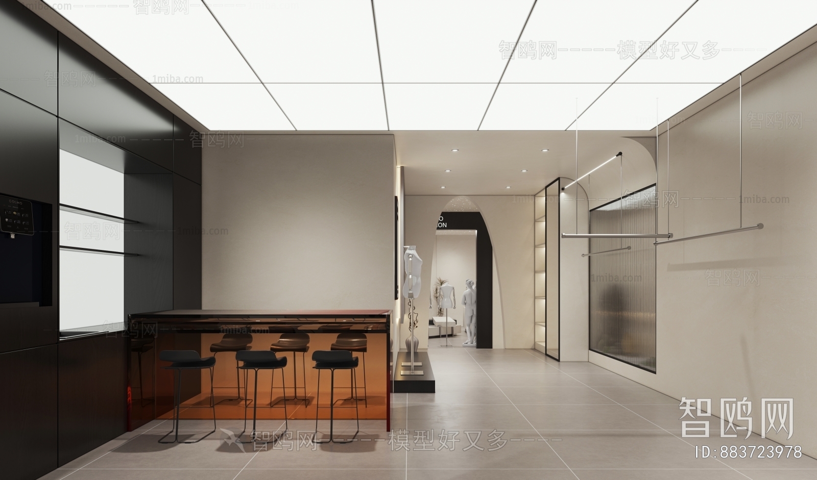 Modern Clothing Store