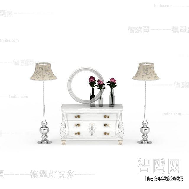 European Style Side Cabinet