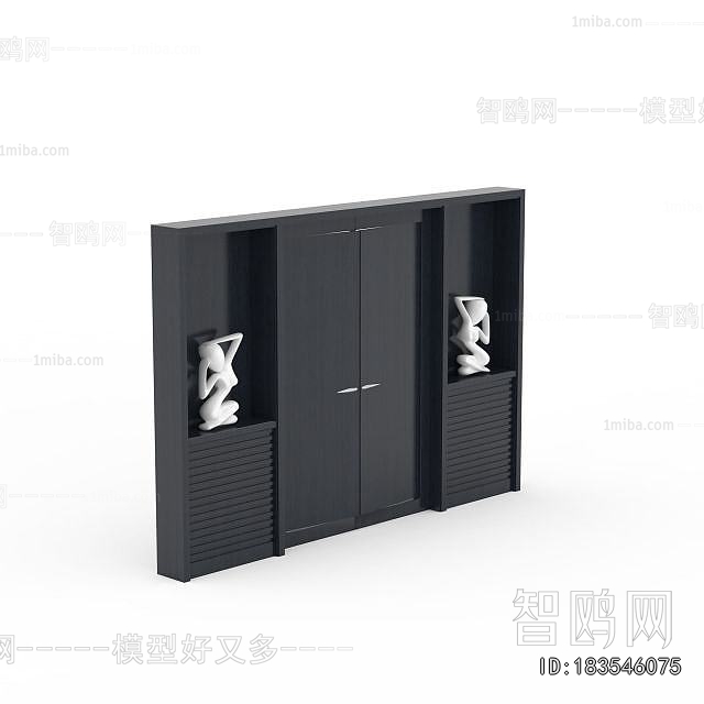 Modern Double Door