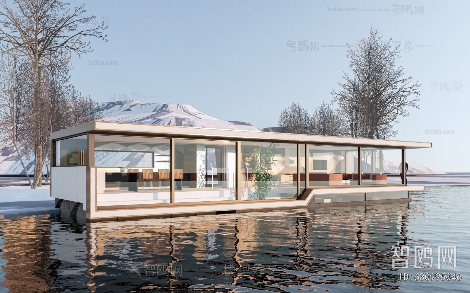 Modern Appearance Of Commercial Building