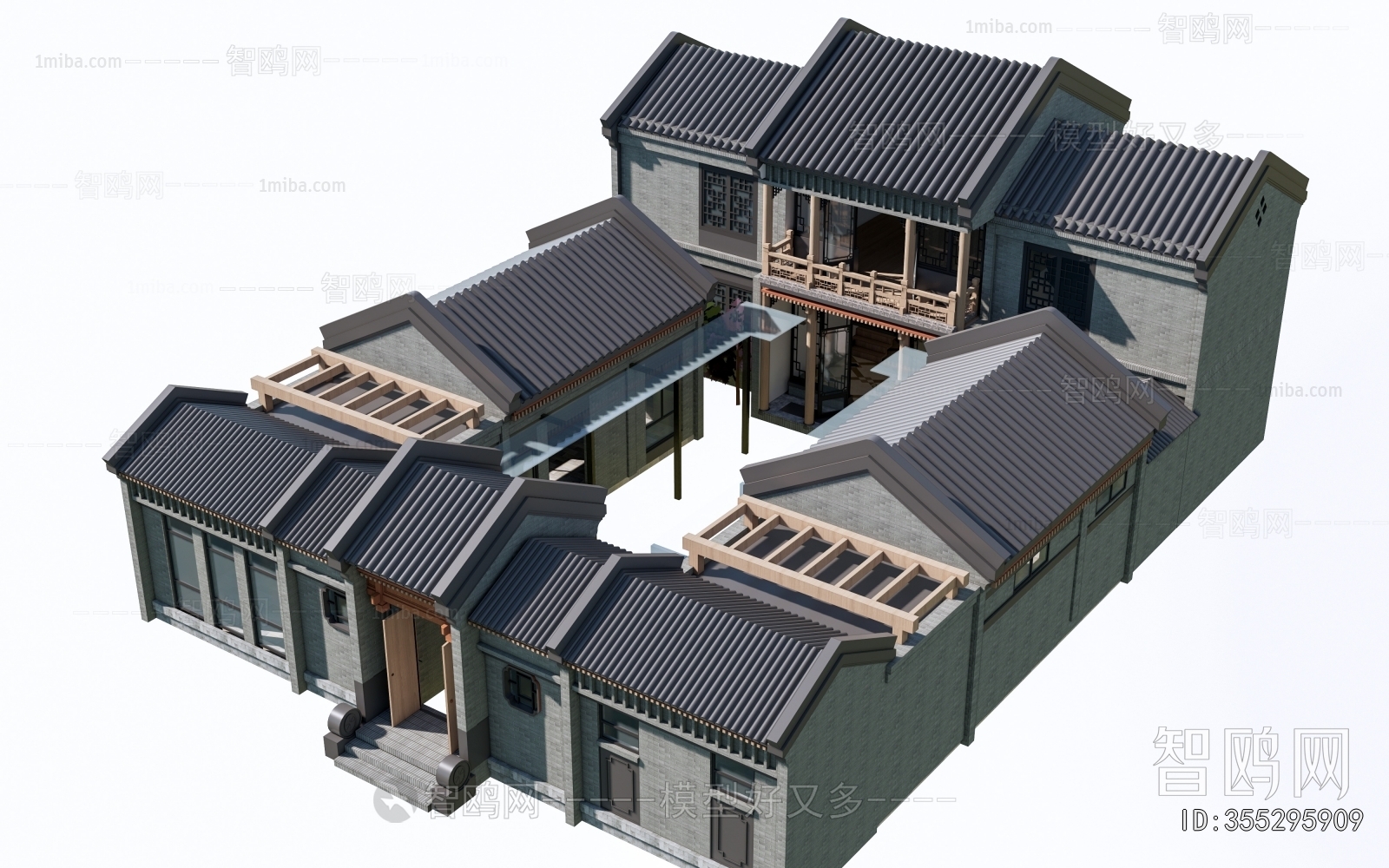 Chinese Style Residential Building