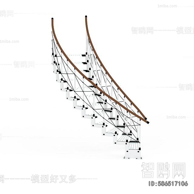 Modern Rotating Staircase