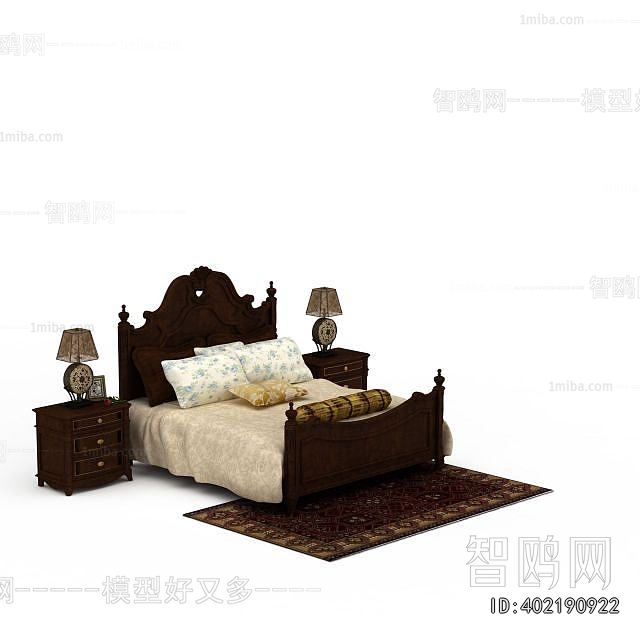 American Style Double Bed