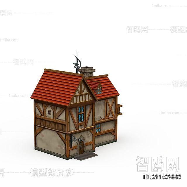 European Style Cartoon House