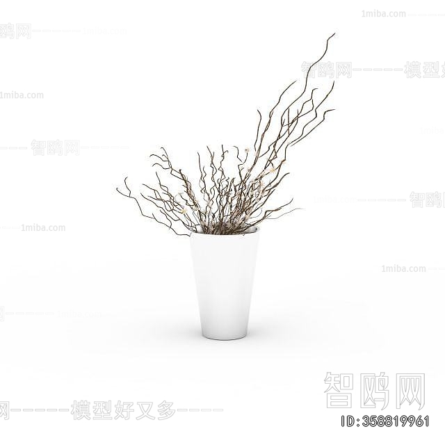 Modern Dried Branch