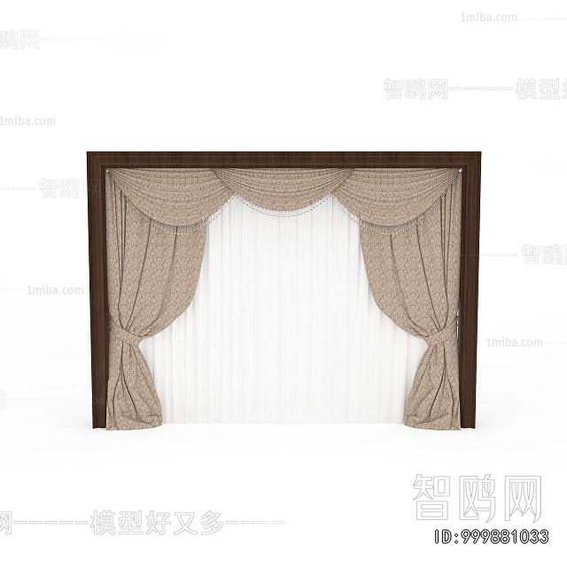 Simple European Style The Curtain