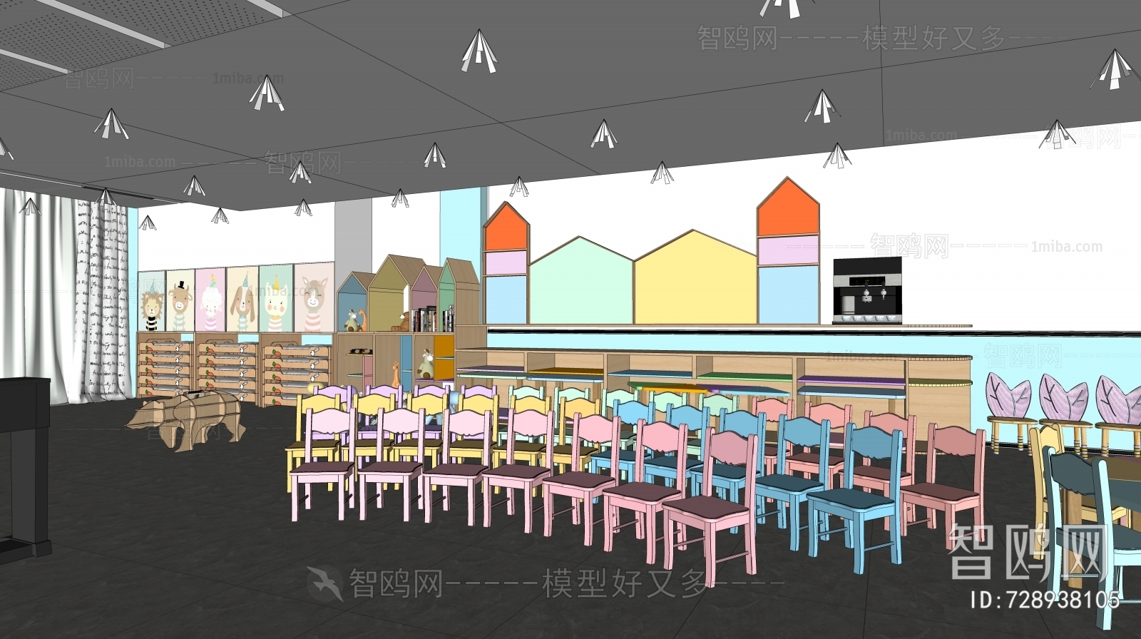 Modern Kindergarten Classrooms