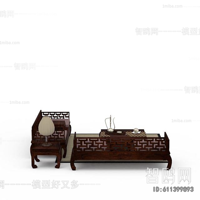 New Chinese Style Sofa Combination