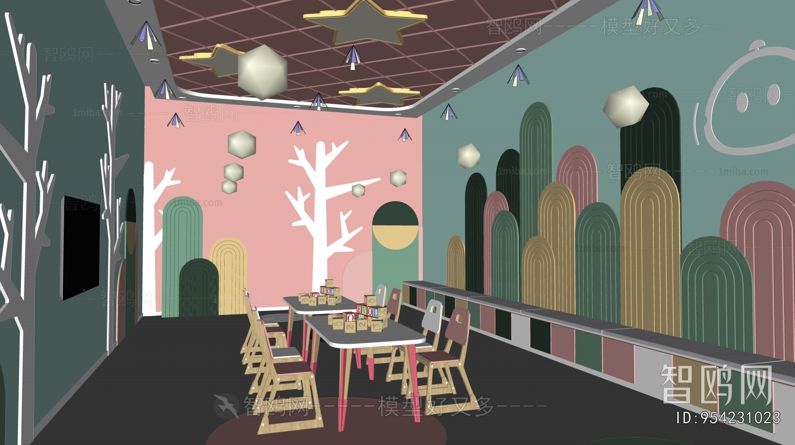 Modern Children's Playroom