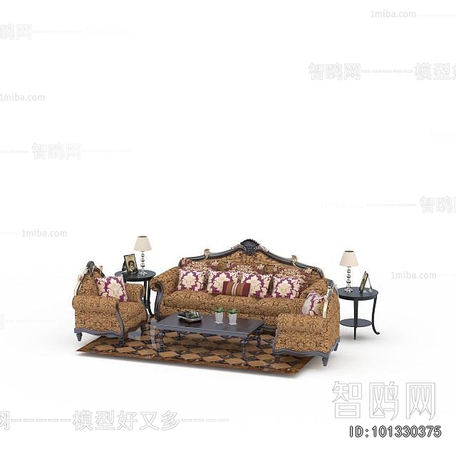 European Style Sofa Combination