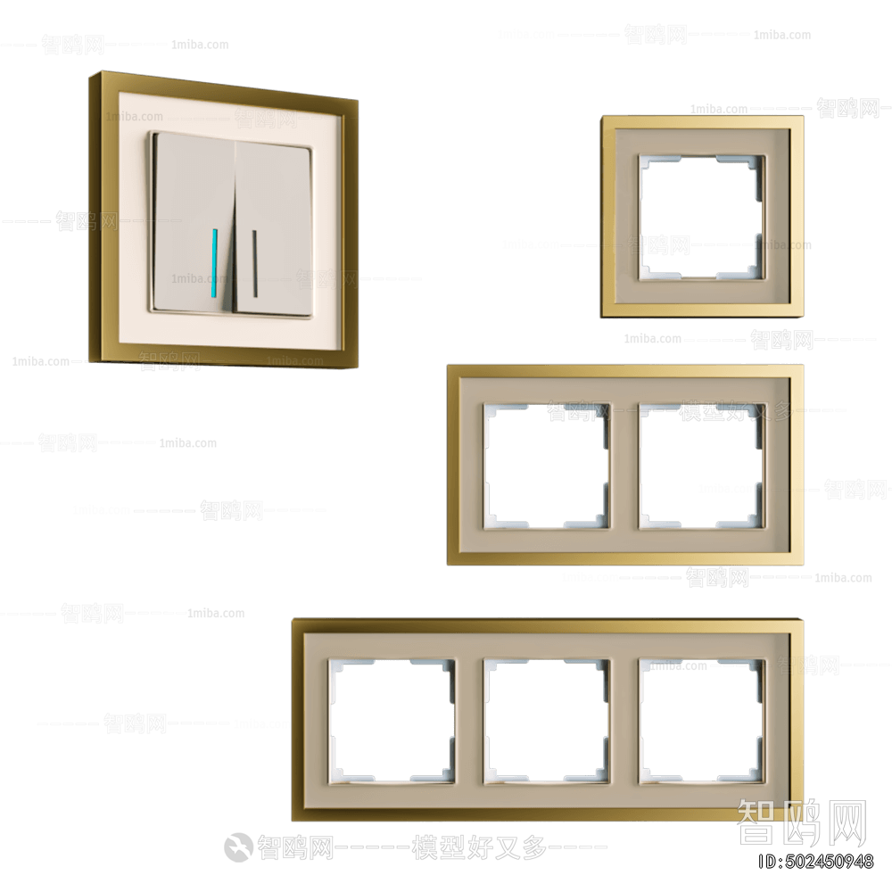 Modern Switch Socket Panel