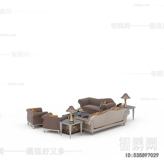 European Style Sofa Combination