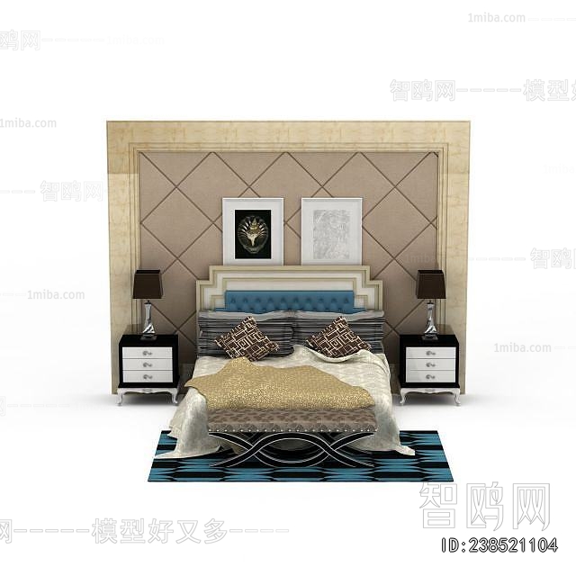 European Style Double Bed